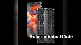 Weatherproof Outdoor Rental LED Display Screen